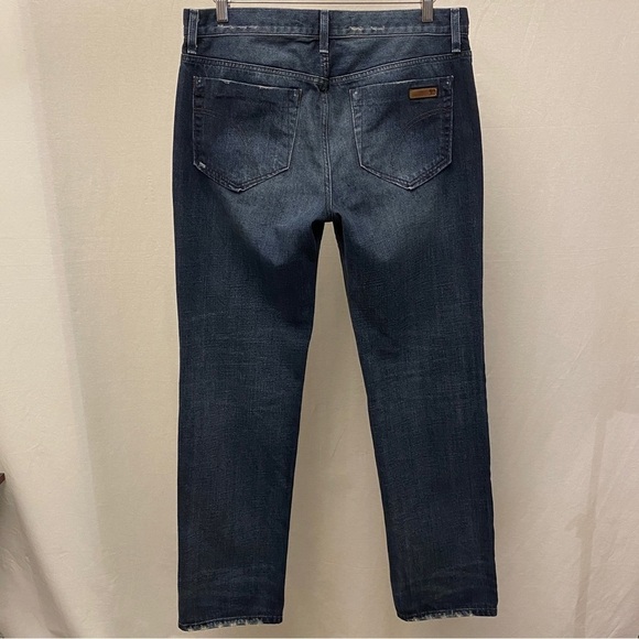 Joe’s Jeans 34x32.5 Classic Fit In Abrhem Blue Wash Mens Distressed 100% Cotton - Picture 11 of 11